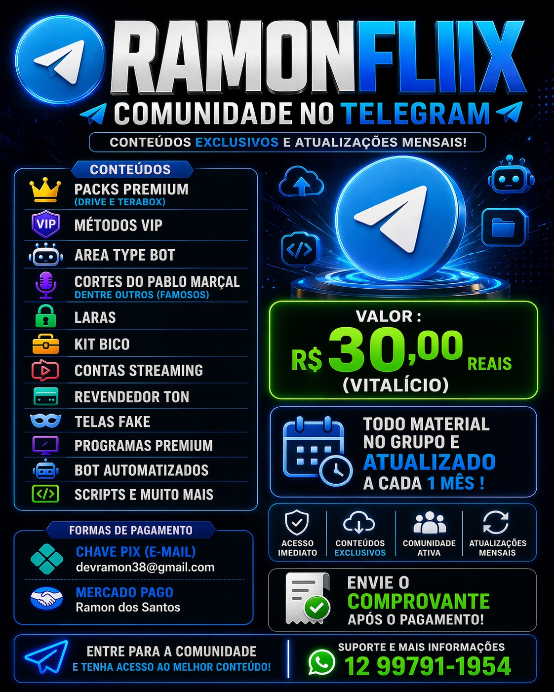 Packs Premium - Drive & Terabox liberados